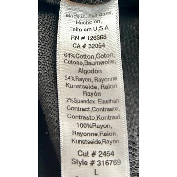 Anthropologie Left Of Center Blk Asymmetrical Avant-Garde Inspired Hem - Picture 6 of 6